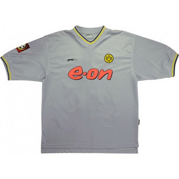Tailandia Camiseta Borussia Dortmund Segunda equipo Retro 2000 Gris